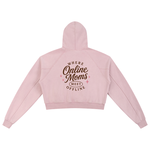 "WHERE MOMS MEET ONLINE" HOODIE