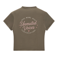 UNMUTED VOICES EssentiaL Mock Neck Tee