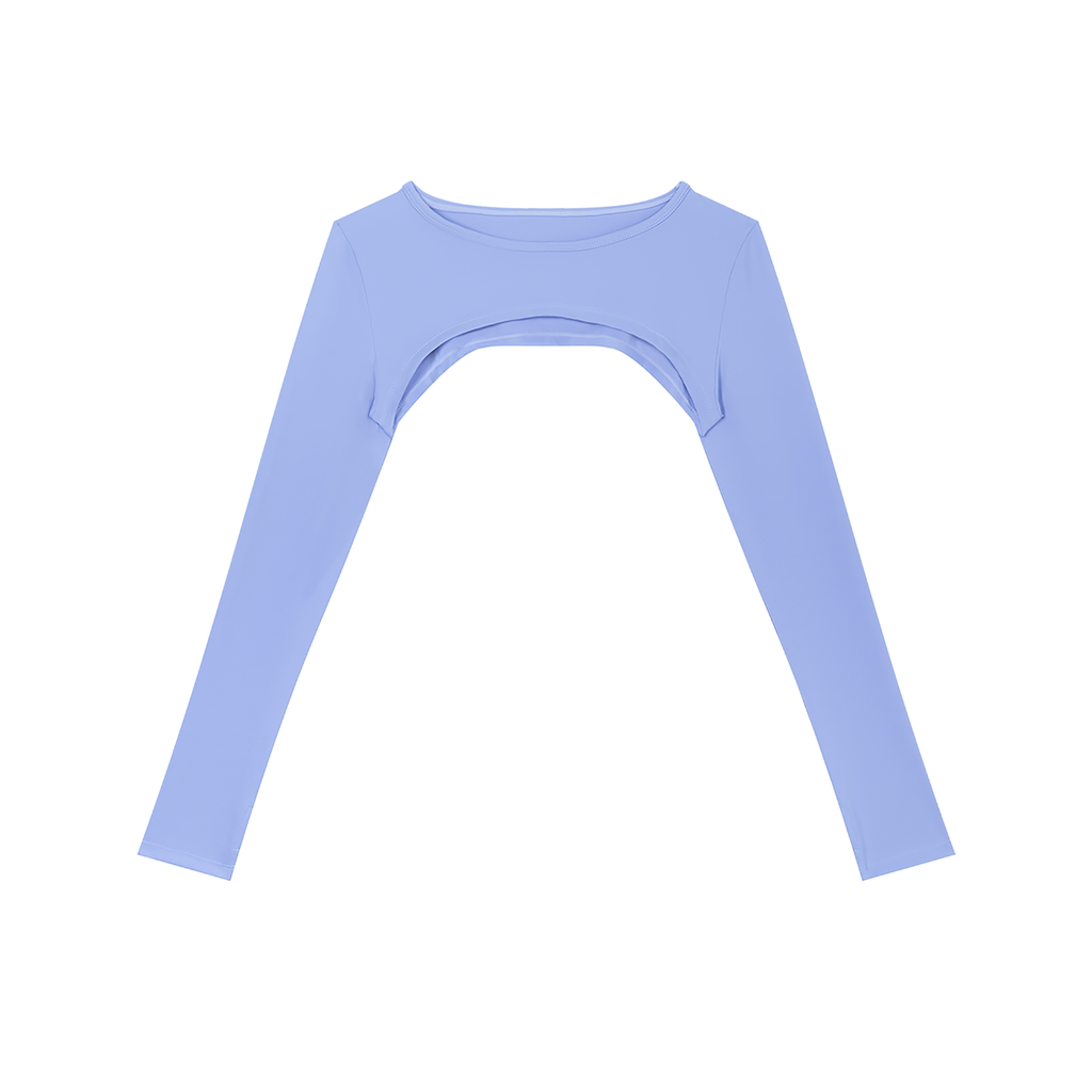 UMC Cutout Long Sleeve Yoga Shrug